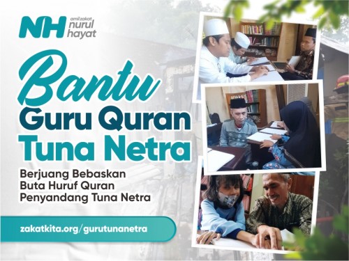 Bantu Guru Quran Tuna Netra