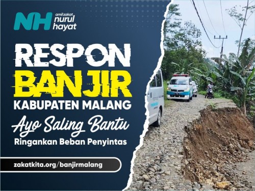 Saling Bantu Penyintas Banjir Kabupaten Malang