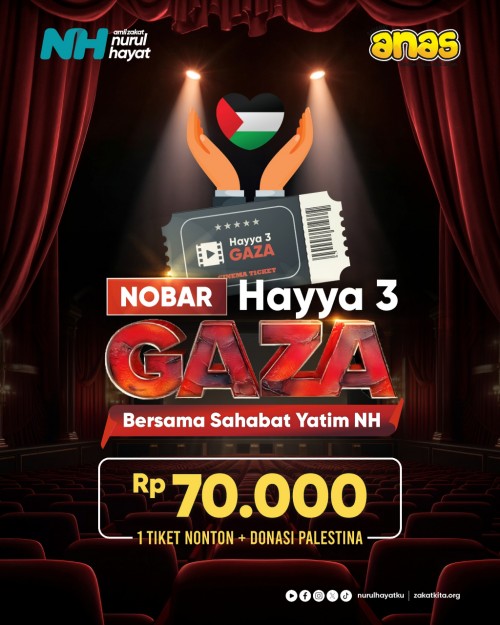 [Surabaya] - (1 Tiket Nonton + Donasi Palestina)