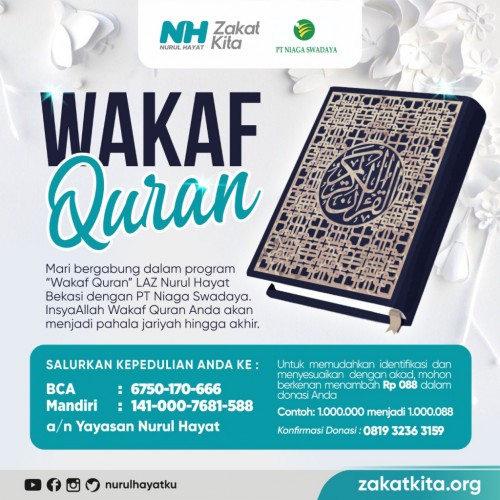 Sedekah Al-Quran Untuk Semua