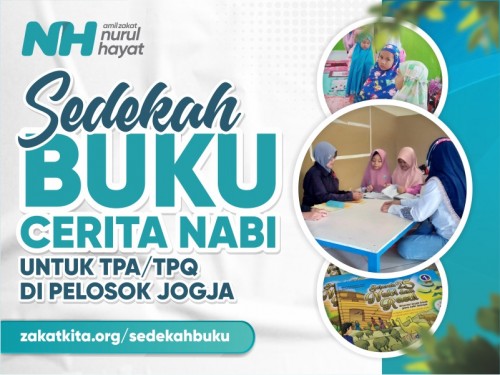 Sedekah Buku untuk TPQ di Pelosok Jogja