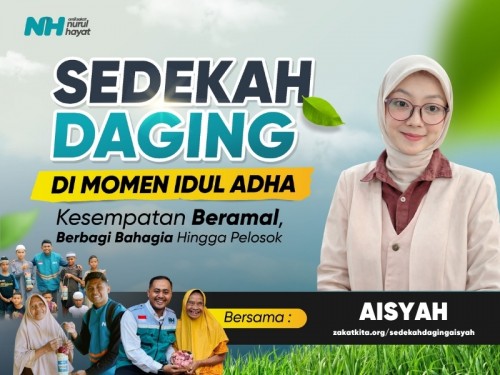 Sedekah Daging di Hari Qurban Bersama Aisyah al