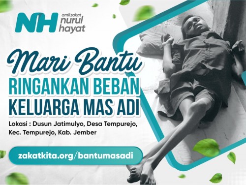 Mari Bantu Ringankan Beban Keluarga Mas Adi