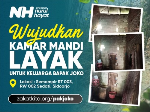 Sanitasi Layak untuk Keluarga Pak Joko