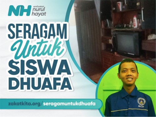 Seragam untuk Siswa Dhuafa