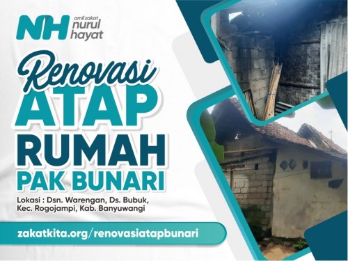 Renovasi Atap Rumah Pak Bunari