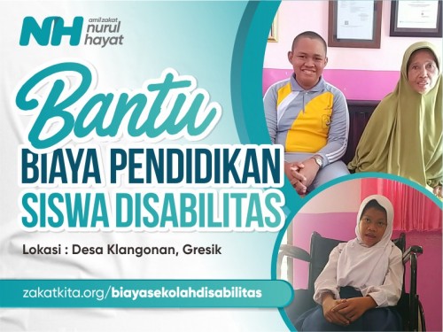 Bantu Biaya Pendidikan Siswa Disabilitas