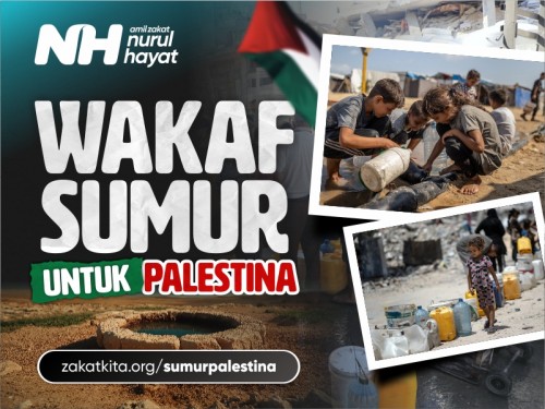 Wakaf Sumur untuk Palestina