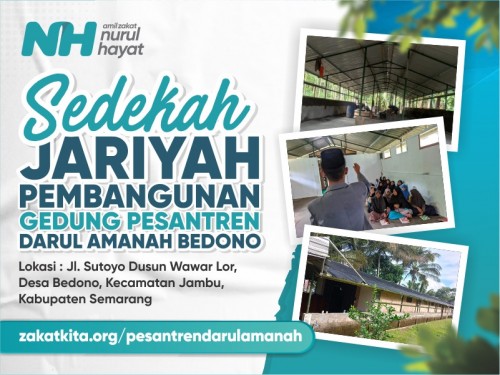 Sedekah Jariyah Pesantren Darul Amanah