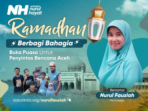 Berbagi Buka Puasa di Aceh Bareng Nurul Fauziah