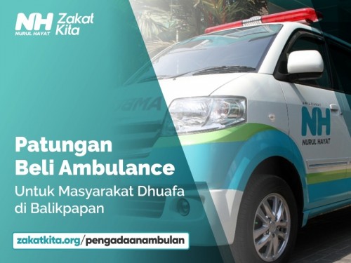 Sedekah Pengadaan Ambulan untuk Dhuafa