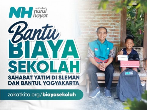 Bantu Biaya Sekolah Sahabat Yatim