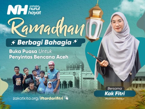 Berbagi Buka Puasa di Aceh Bareng Kak Fitri