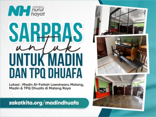 Sarpras untuk Madin & TPQ Dhuafa