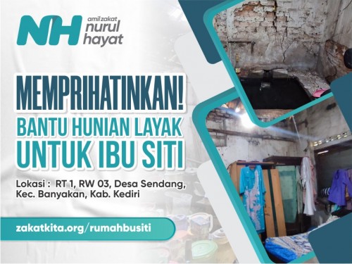 Bantu Hunian Layak untuk Bu Siti