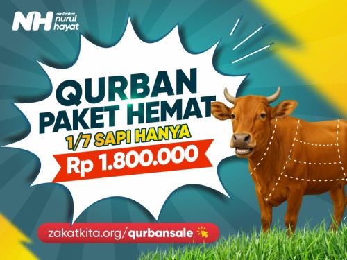 Qurban Flash Sale: 1/7 Sapi