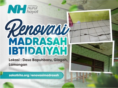 Renovasi Madrasah Ibtidaiyah di Lamongan