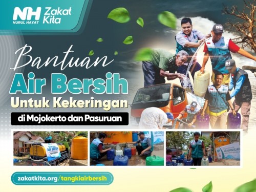 Air Bersih Untuk Kekeringan Di Mojokerto dan Pasuruan
