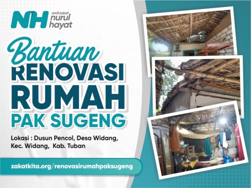 Bantuan Renovasi Rumah Pak Sugeng