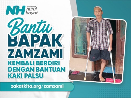 Kaki Palsu untuk Pak Zamzami