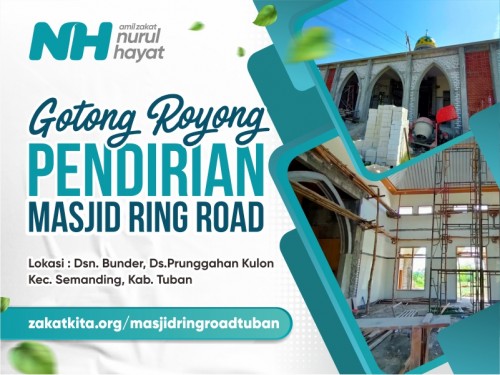 Gotong Royong Masjid Ring Road Tuban