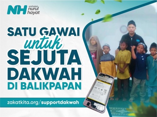 Satu Gawai untuk Sejuta Dakwah di Balikpapan