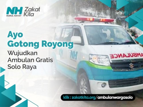 Wujudkan Ambulan Gratis Solo Raya