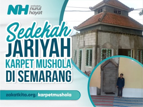 Sedekah Jariyah Karpet Mushola di Semarang
