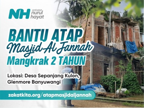 Bantu Pembangunan Atap Masjid Al Jannah