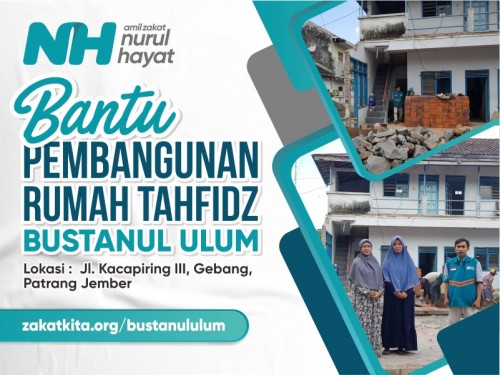 Bantu Pembangunan Rumah Tahfidz Bustanul Ulum