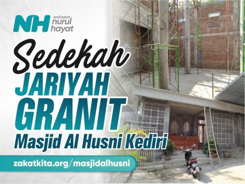 Sedekah Granit untuk Masjid Al Husni