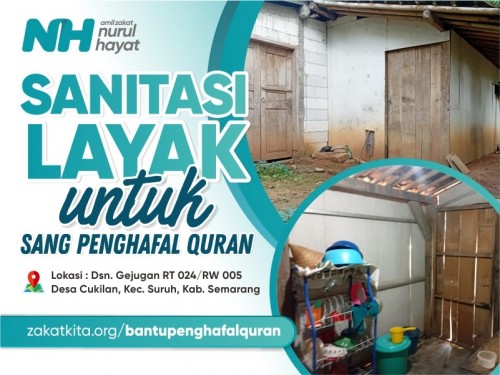 Sanitasi Layak untuk Penghafal Quran
