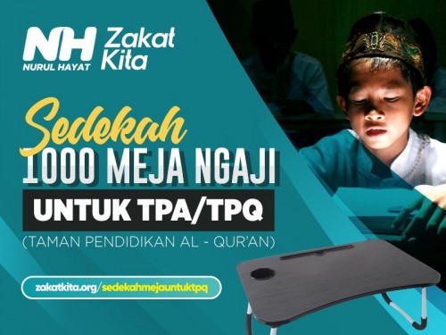 1000 Meja Ngaji untuk TPQ/ TPA