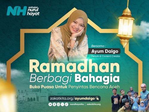 Berbagi Buka Puasa di Aceh Bareng Kak Ayum Daigo