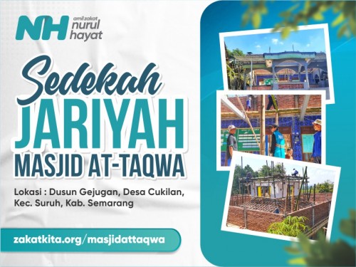 Sedekah Jariyah Masjid At-Taqwa Semarang