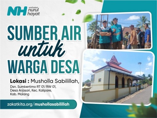 Sumber Air untuk Warga Desa