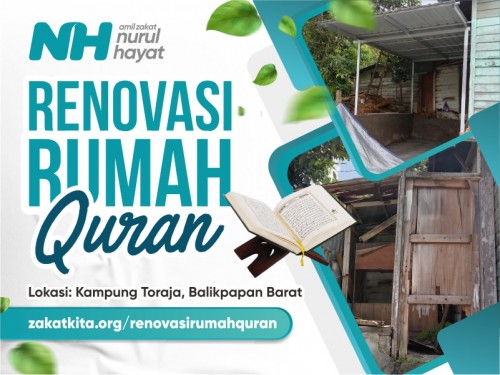 Renovasi Rumah Quran El Fatih Nurul Hayat