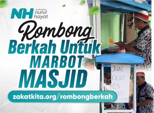 Rombong Berkah untuk Marbot Masjid