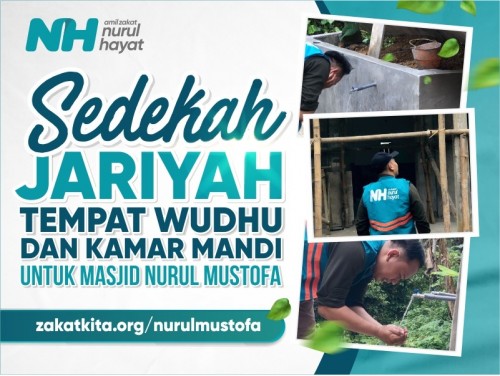 Tempat Wudhu dan Kamar Mandi untuk Masjid