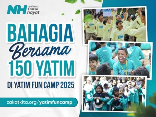 Bahagia Bersama 150 Yatim di Yatim Fun Camp 2025