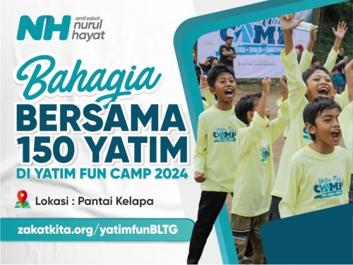 Bahagia Bersama 150 Yatim di Yatim Fun Camp 2024