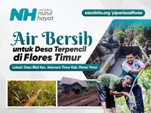 Pipanisasi Air Bersih untuk Warga Flores