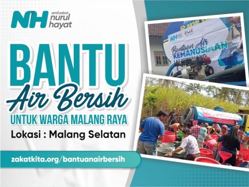 Bantuan Air Bersih untuk Warga Malang Raya