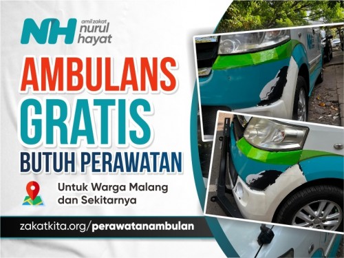 Bantu Operasional Ambulan Gratis Malang