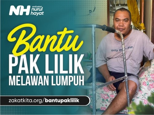 Bantu Pak Lilik Sembuh dari Lumpuh