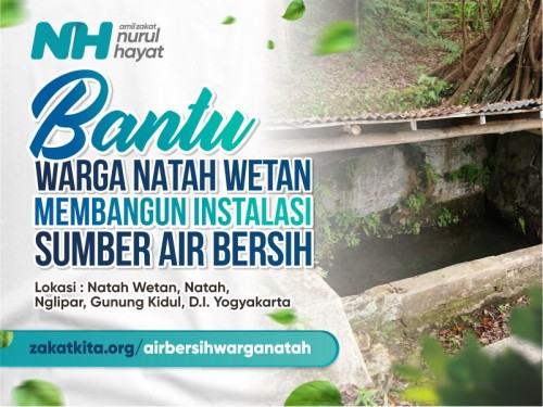 Sumber Air Bersih untuk Warga Natah Wetan