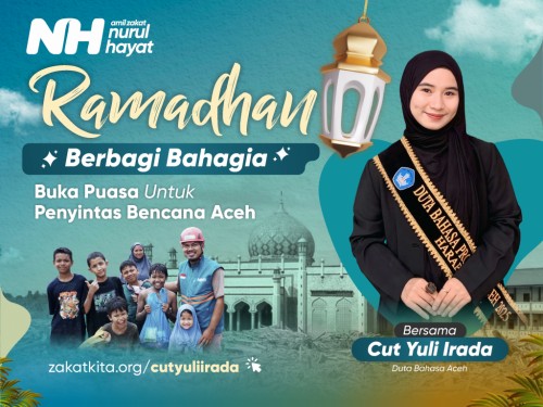 Berbagi Buka Puasa di Aceh Bareng Cut Yuli Irada