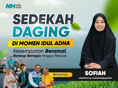 Sedekah Daging di hari Qurban Bersama Sofiah